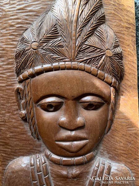 Indián fej fafaragvány Peru