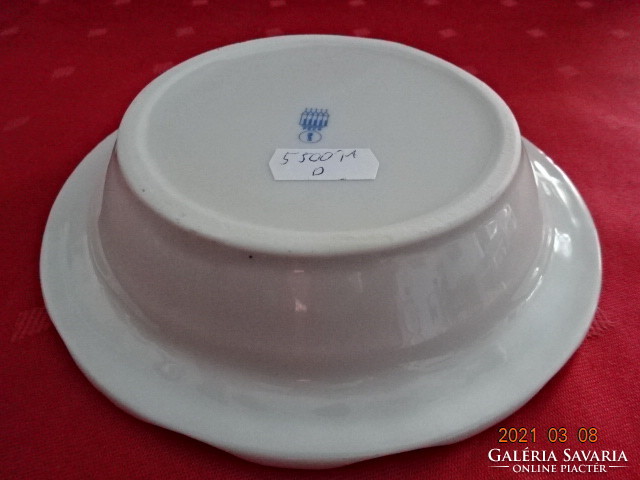 Zsolnay porcelain ashtray, diameter 15 cm. He has!