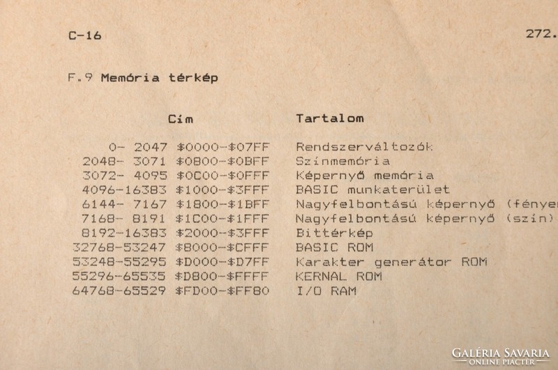 Dr. Úry László Commodore C16 C116 Basic és felhasználói kézikönyv