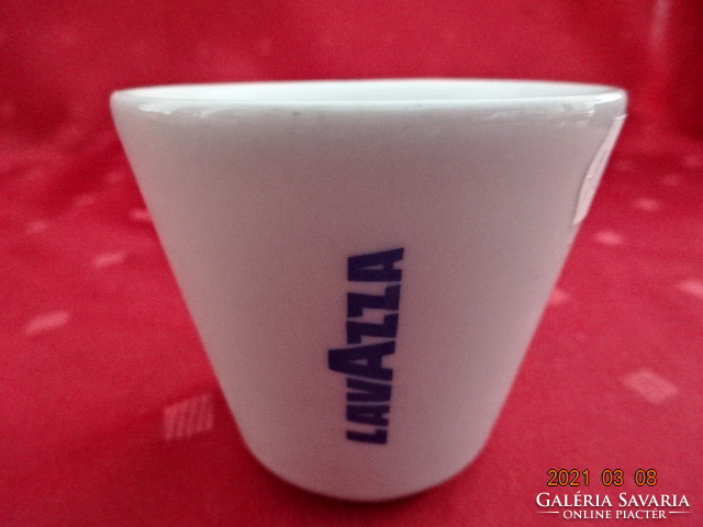 Olasz porcelán Lavazza kávéscsésze, átmérője 6,5 cm. Vanneki!