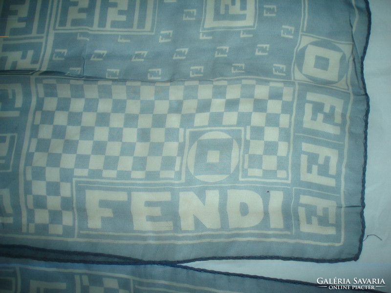 Vintage fendi silk women's scarf