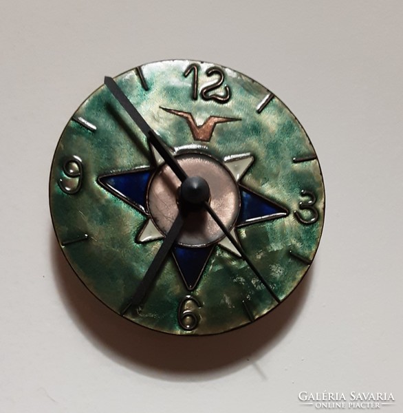 Hermle wall clock, glazed, in an extremely rare, functional, unique, decorative, original box