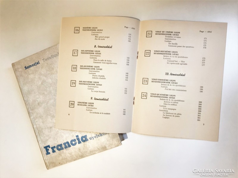 Világnyelvek hanglemezen, francia nyelv kezdők számára