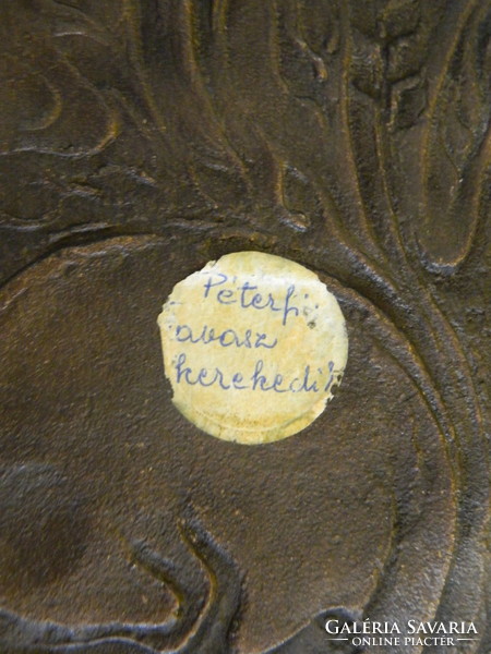 Péterfi Tavasz kerekedik réz falikép