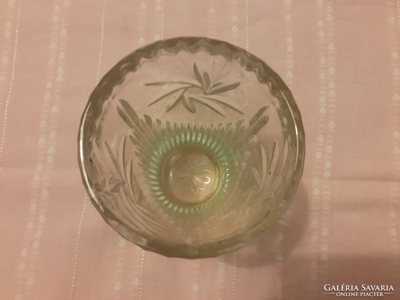 Ólomkristály váza  17,5 cm