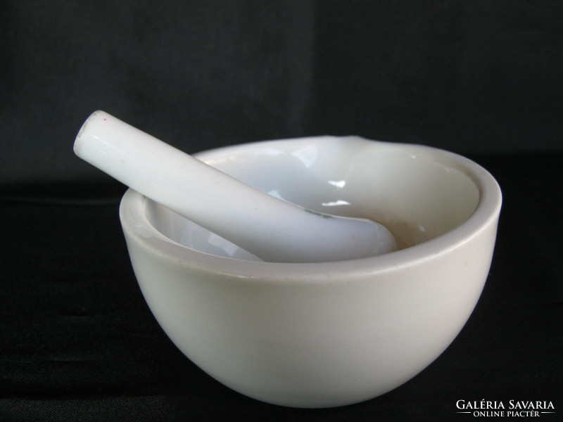 Zsolnay porcelain mortar and pestle