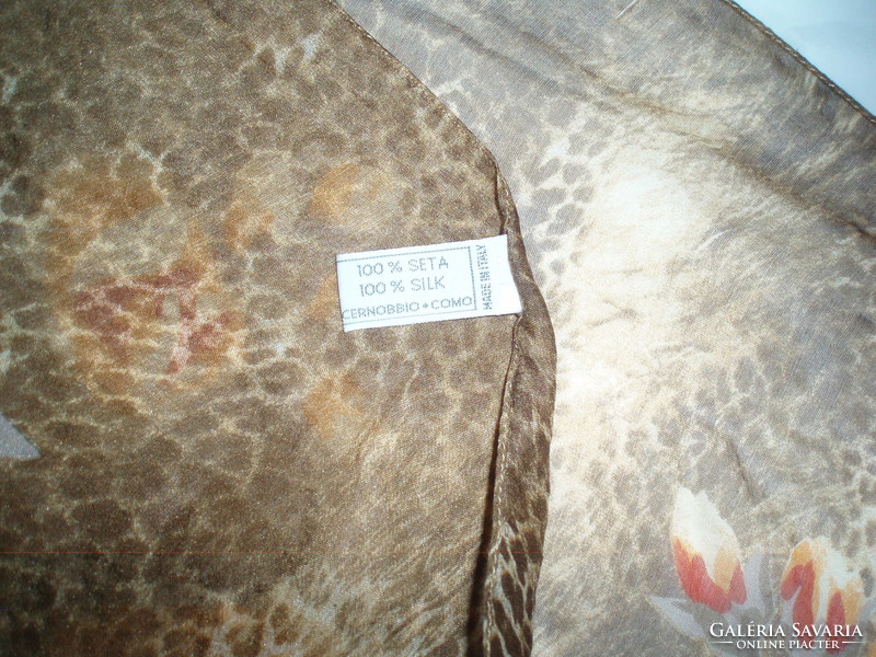 Vintage olasz  óriás selyemkendő ZETHA