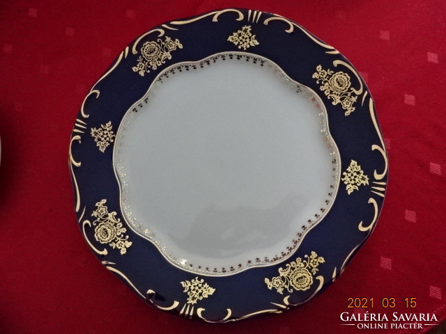 Zsolnay porcelain, pompadour i. Cake set. The diameter of the small plate is 16 cm. He has!
