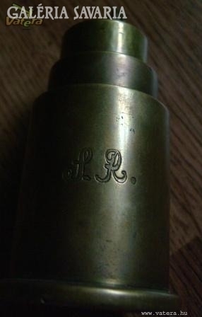 Handmade copper lighter from WWII