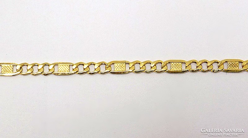 Vésett arany karkötő (ZAL-Au97094)