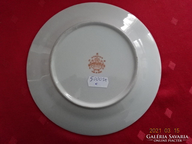 Kínai porcelán, kézzel festett süteményes tányér, átmérője 17,6 cm. Vanneki!