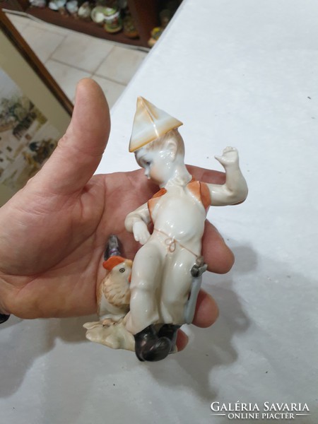Ó-herendi porcelán figura 