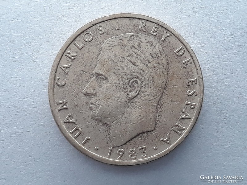 Spain 100 pesetas 1983 - Spanish 100 pesetas 1983 foreign money, coin