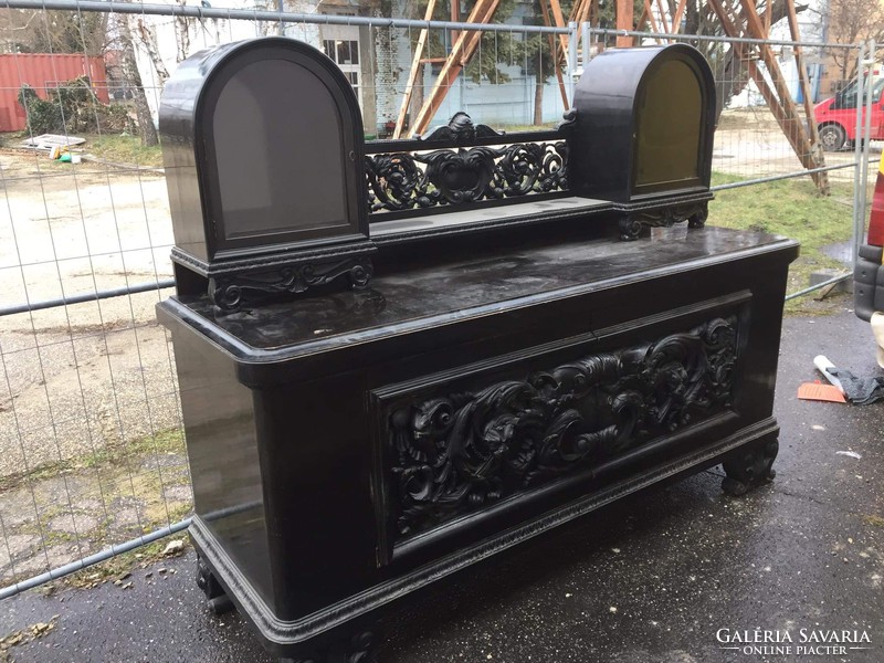 Neo-Renaissance large sideboard, part of a set