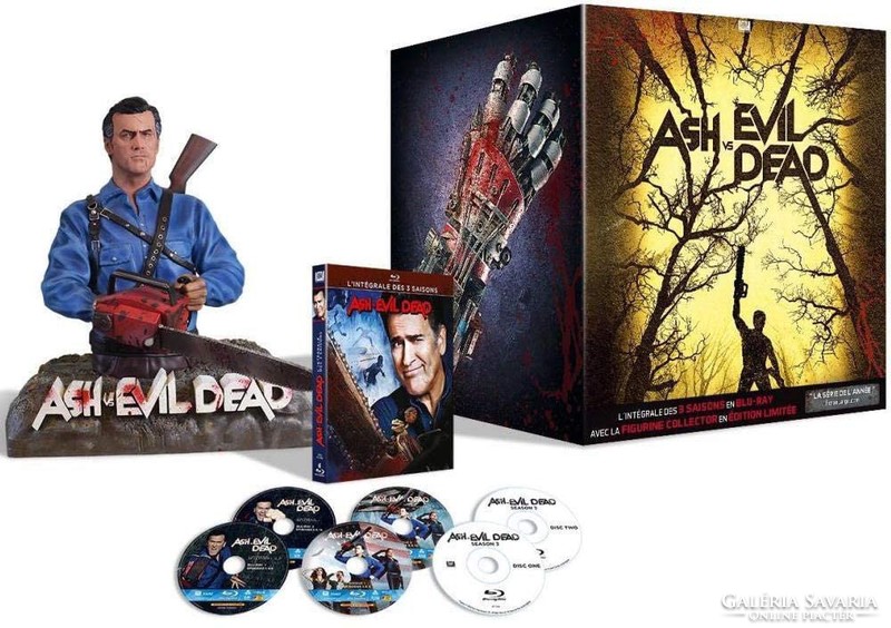 Gonosz halott - Ash vs. Evil Dead Limited Collectors Edition Hatalmas Szobor - Blu-Ray 6 BD