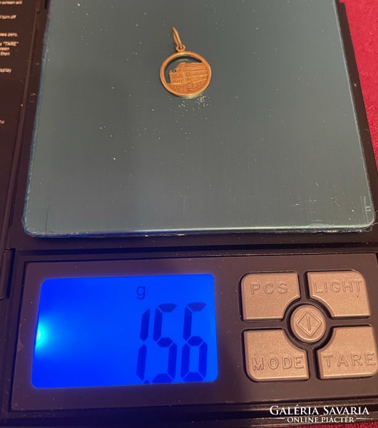 14k arany medál- WIEN- 1,56 g