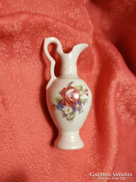 Tiny porcelain floral pretty jug