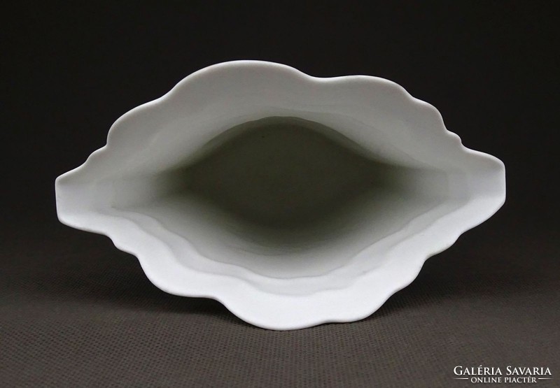 1D641 Hibátlan jubileumi biszkvit Herendi porcelán váza 18 cm