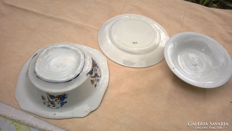 Elegant English serving set-soup bowl-pasta bowl-table centerpiece -2 pcs-immaculate