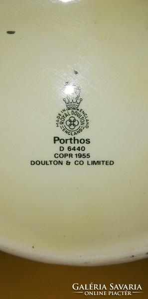 Gyűjtői Royal Dulton Porthos- kancsó bögre 