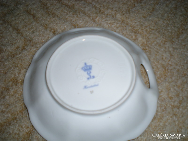 German oscar schlegelmilch porcelain serving bowl, centerpiece