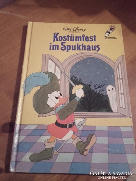 Walt Disney német nyelvű mesekönyv  1981. német kiadás, olasz nyomtatás