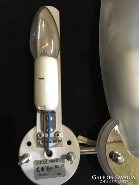 KOLARZ ART DECO DESIGN FALI LÁMPA !!