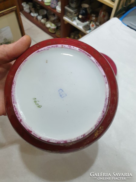 Régi csehszlovák porcelán bonbonier 