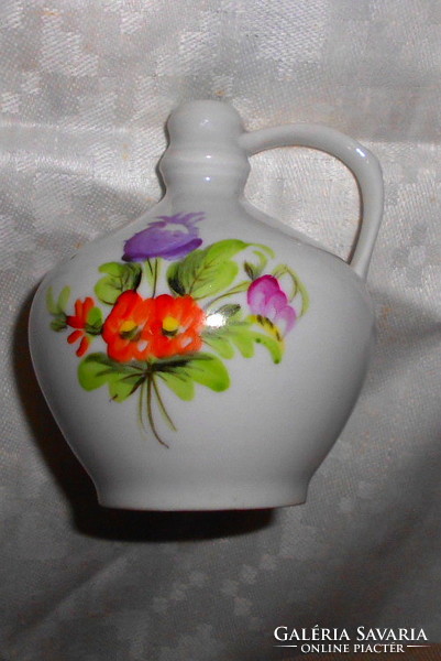 Herend small jug with herend and tertia mark pressed into the mass