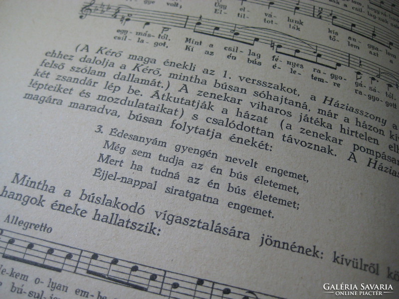 Székelyfonó           Éneklő Ifjúság 1942         Kodály Zoltán  daljátéka