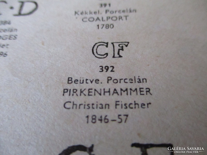 1800-as évekből Pirkenhammer porcelán dísztál.Múzeumi darab!