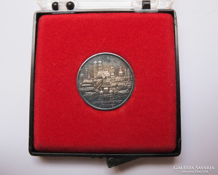 German silver commemorative medal 1986, Munich.