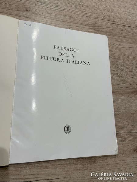 Peasaggi della pittura italiana ( tájak az olasz festészetből ) 1953