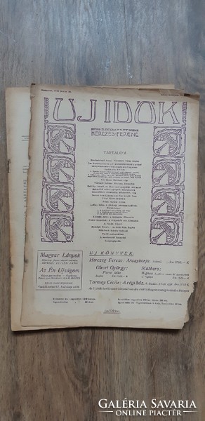 Új idők újság, 1923