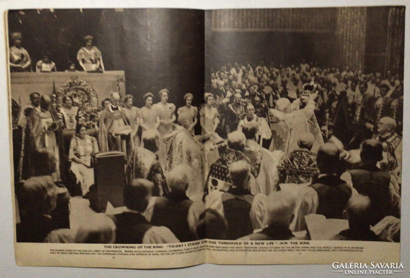 Coronation of British King Vi. 1937. The first photos.