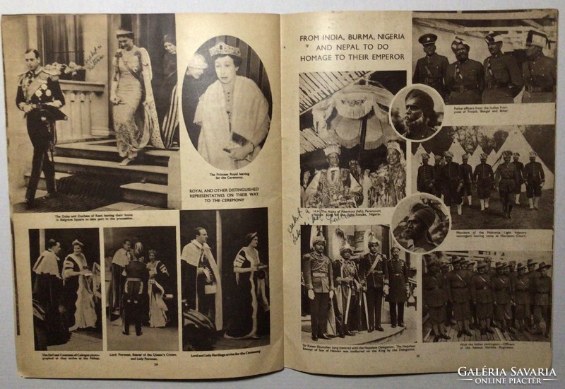 Coronation of British King Vi. 1937. The first photos.
