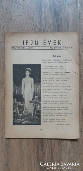 Ifjú évek újság, 1943