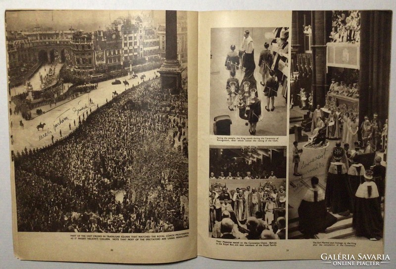 Coronation of British King Vi. 1937. The first photos.