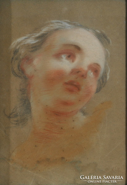 Antik puttó portré, Frederico Barocci modorában