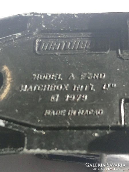 Matchbox a Ford 1979. 
