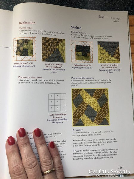 Patchwork creative book for advanced students