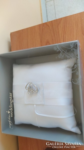 Weddingstar wedding ring pillow and guestbook from Canada in one!