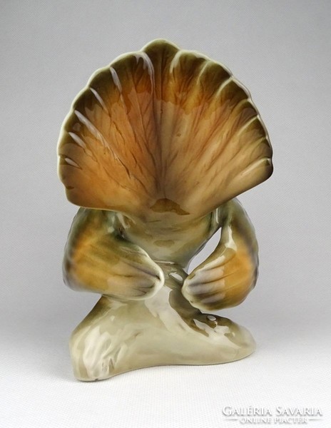 1D759 Nagyméretű Royal Dux porcelán fajdkakas figura 18.5 cm