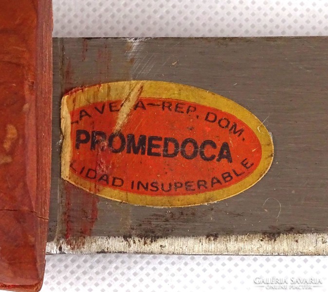 1D703 Lófejes karib Promedoca machete dísztőr bőr tokban