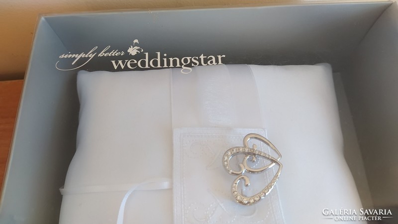 Weddingstar esküvői gyűrűpárna és vendégkönyv Kanadából egyben!