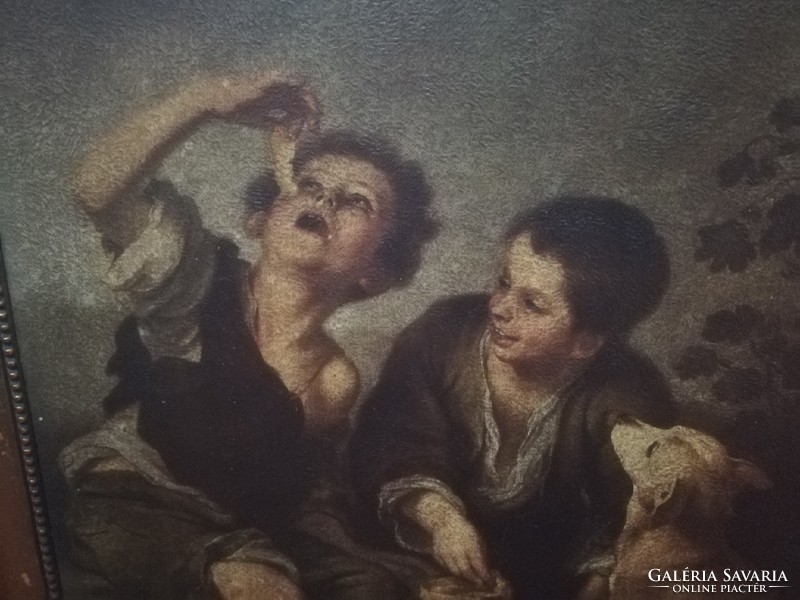 Murillo pie eater-old print