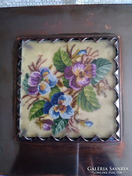 Applied art tapestry box from the 60s.