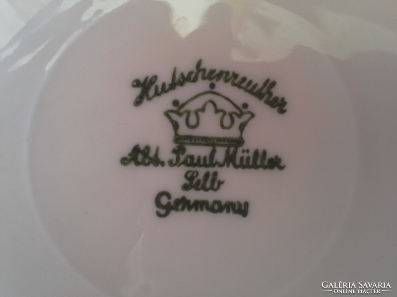 Hutschenreuther abt. Paul müller, selb, porcelain small plate, 1pc. Cheaper!