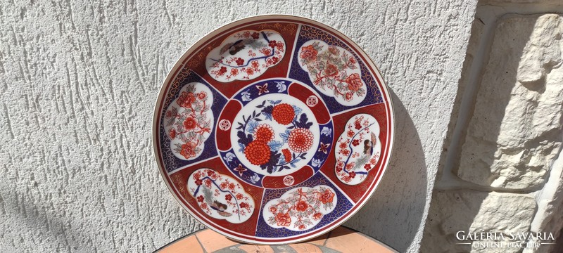 Gyönyörű kézi festett kînàló Asztalközép porcelán Keleti stílusban készült, Kína Japàn Àzsia Anglia