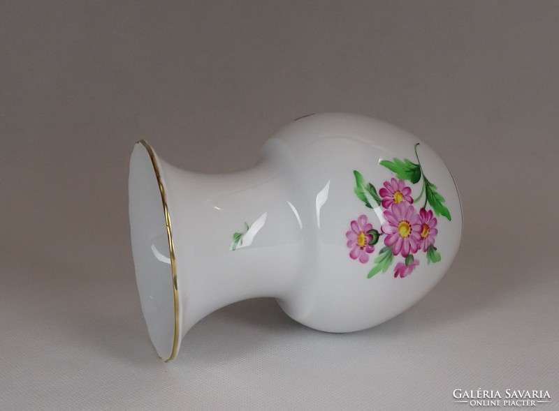 S133 Virágmintás porcelán Herendi váza